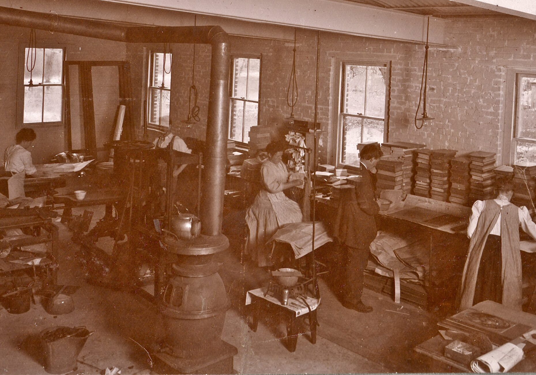 Original Holzer Bindery circa early 1900s